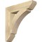 Ekena Millwork Thorton Slat Rough Sawn Bracket, Douglas Fir, 4"W x 20"D x 20"H BKT04X20X20THR06RDF - alternate 1